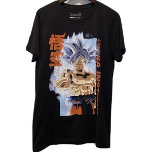 EUC Dragon Ball Super Tee Black Size Large